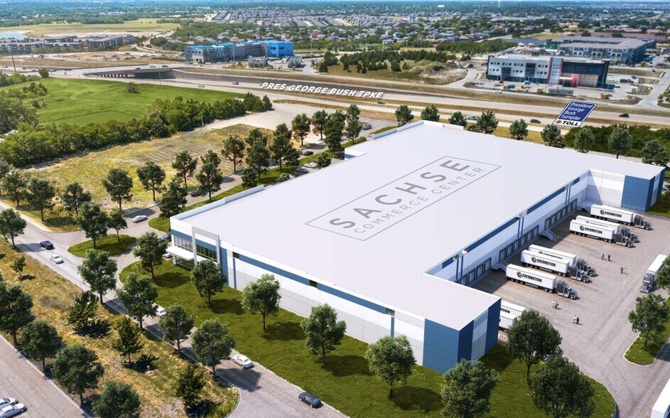 More Photos Of Pleasant Valley Rd & George Bush Turnpike, Sachse Distribution For Lease