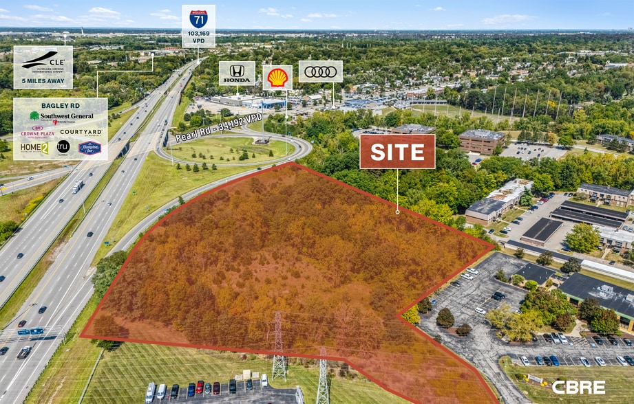 Primary Photo Of 7823 Freeway Cir, Middleburg Heights Land For Sale