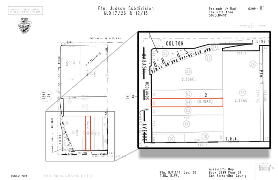 More Photos Of 724 N Wabash Ave, Redlands Land For Sale