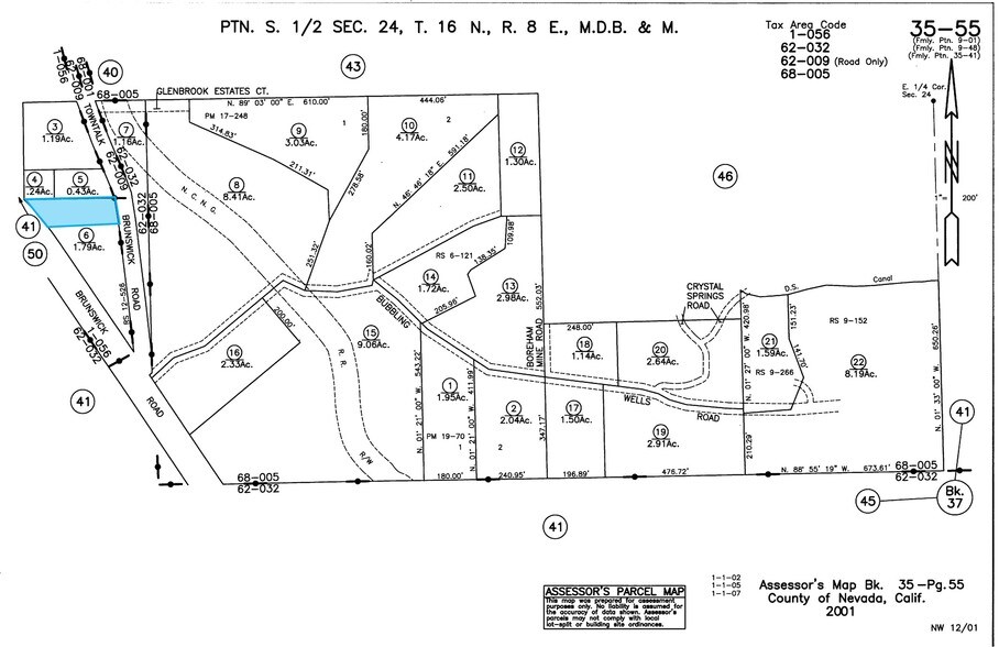 580 Brunswick Rd, Grass Valley, CA 95945 Land For Sale