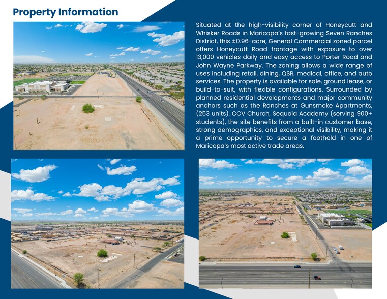 More Photos Of Honeycutt Rd @ Whisker Rd, Maricopa Land For Sale