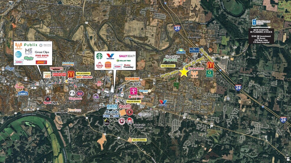 More Photos Of 575 Winn way, Clarksville Supermarket For Lease