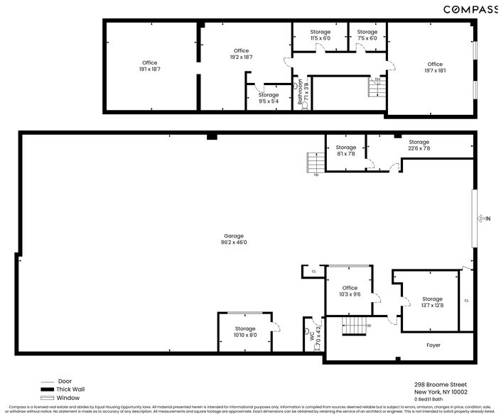 More Photos Of 296-298 Broome St, New York Warehouse For Lease