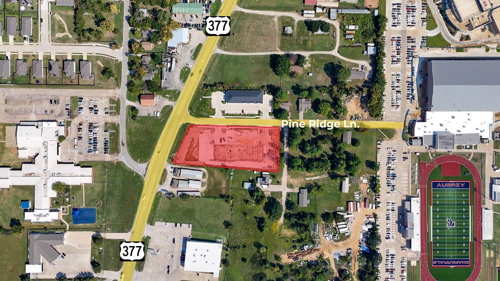 More Photos Of 500 Pine Ridge Lane, Aubrey General Retail For Sale