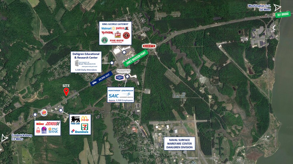 More Photos Of 9A-1-37 James Madison, King George Land For Sale