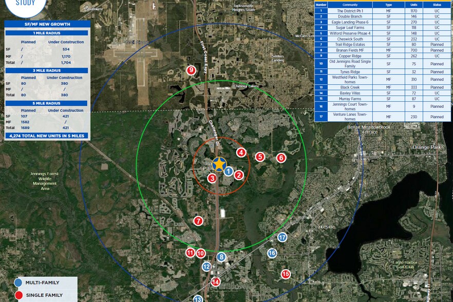 More Photos Of First Coast Expy, Middleburg Land For Sale