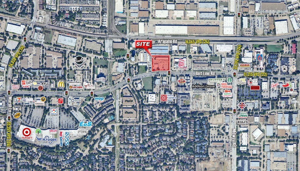 More Photos Of 4021 Belt Line Rd, Addison General Retail For Lease