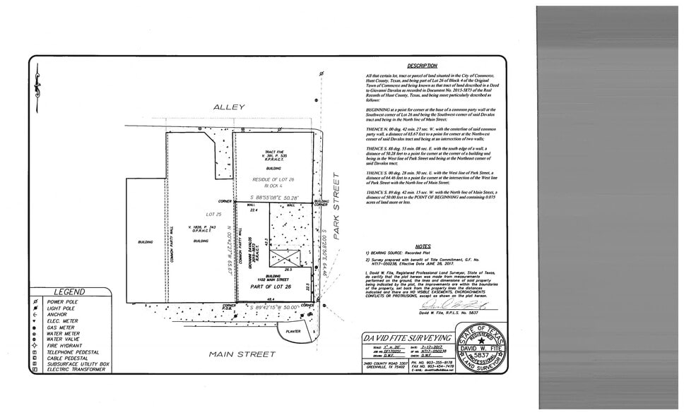 More Photos Of 1102 Main St, Commerce Storefront For Sale