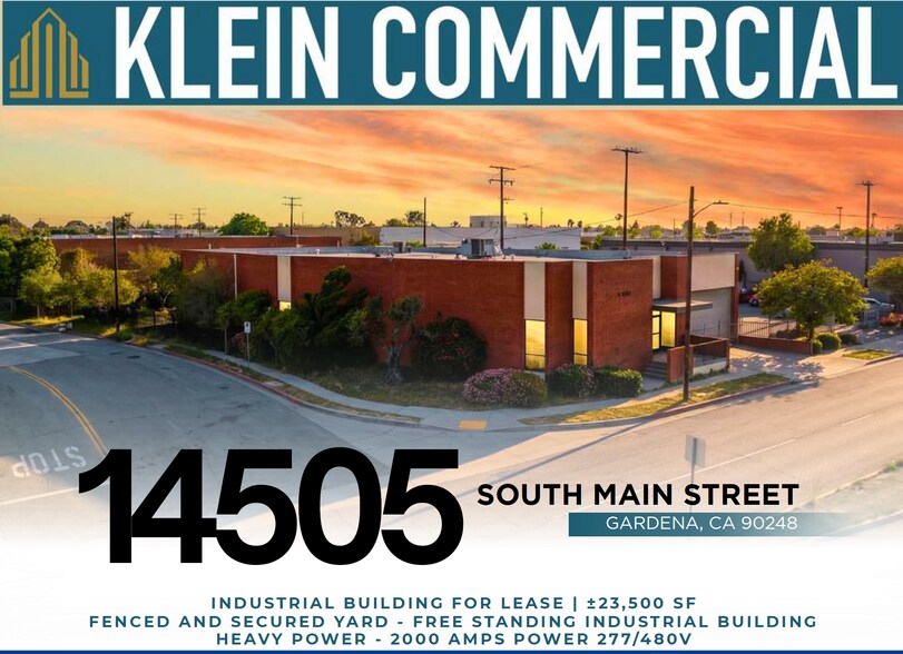 Primary Photo Of 14505 S Main St, Gardena Manufacturing For Lease