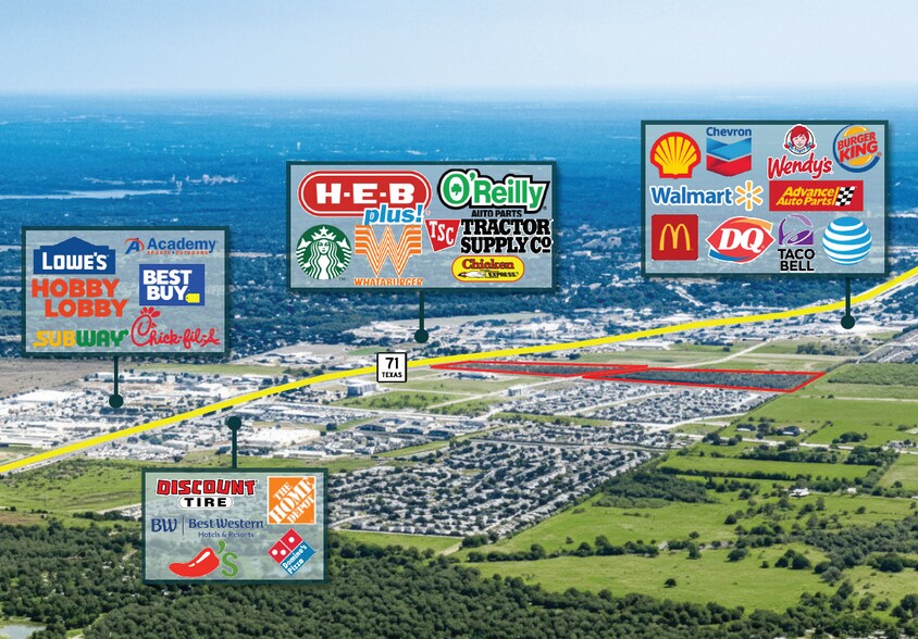 More Photos Of 540 Hwy 71 w, Bastrop Land For Sale