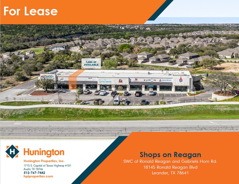 Primary Photo Of 18145 Ronald W Reagan Blvd, Leander Storefront Retail Office For Lease