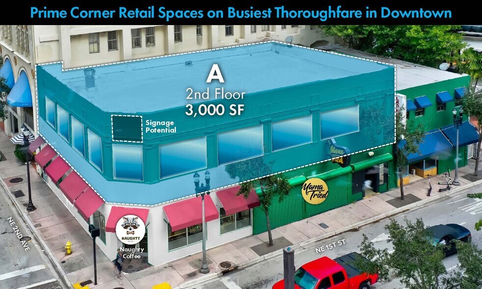 More Photos Of 101 NE 2nd Ave, Miami Freestanding For Lease