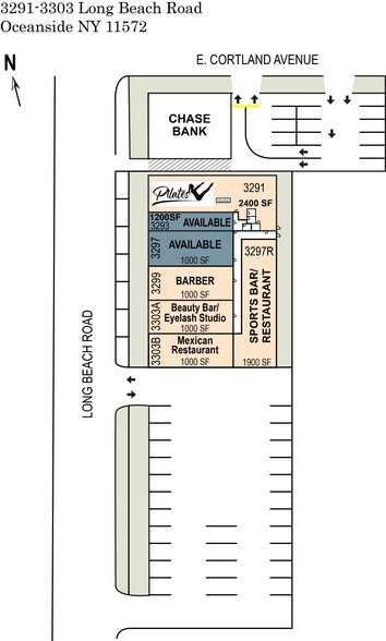 More Photos Of 3291-3303 Long Beach Rd, Oceanside Storefront For Lease
