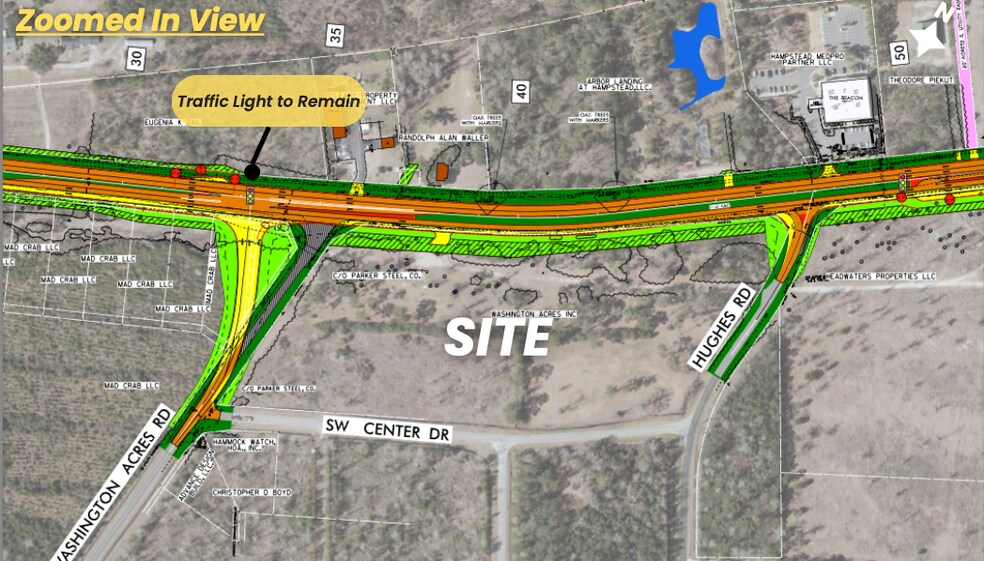More Photos Of SEC of Highway 17 and Washington Acres Rd, Hampstead Land For Sale