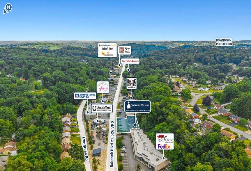 More Photos Of 3479 Babcock Blvd, Pittsburgh Storefront For Sale