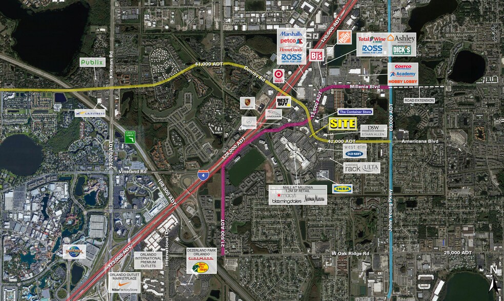 Primary Photo Of 4104 Conroy Rd, Orlando Bank For Lease