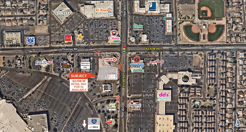 More Photos Of 2820 N 75th Ave, Phoenix Land For Lease