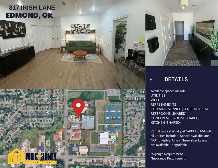 More Photos Of 817 Irish Ln, Edmond Office For Lease