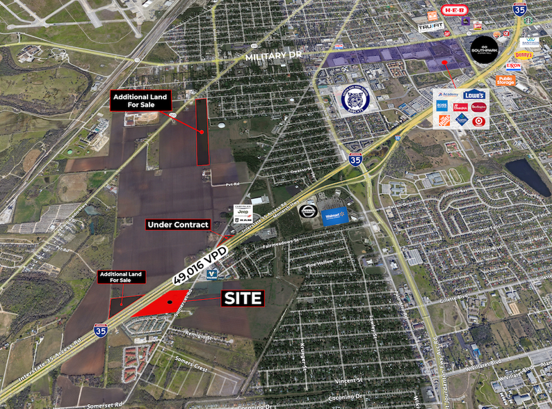 Primary Photo Of 11 acres on IH-35 S, San Antonio Land For Sale