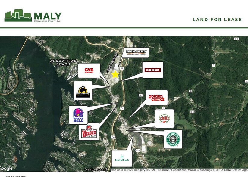 More Photos Of Highway 54 & Osage Beach Pky, Lake Ozark Land For Sale