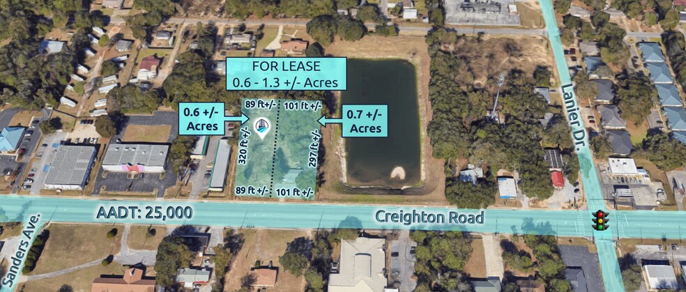 Primary Photo Of 1616 Creighton Rd, Pensacola Land For Lease