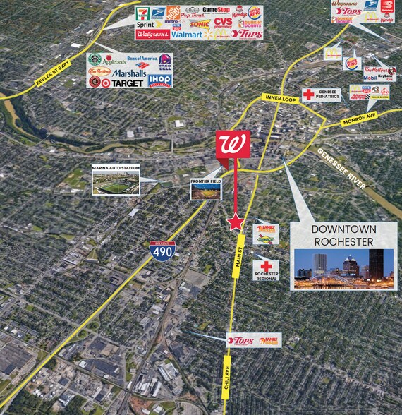 More Photos Of 792 W Main St, Rochester General Retail For Sale