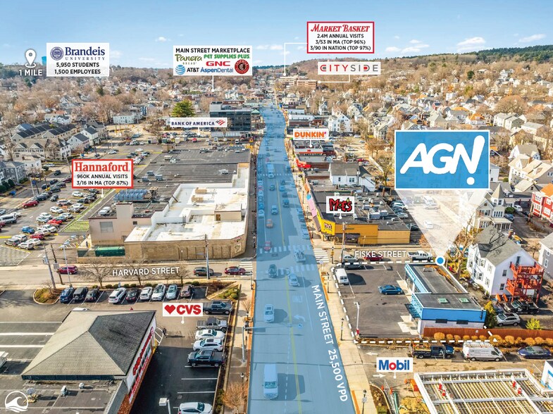 More Photos Of 825 Main St, Waltham Auto Repair For Sale