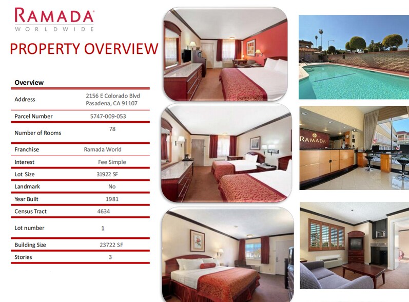 More Photos Of 2156 E Colorado Blvd, Pasadena Hotel For Sale