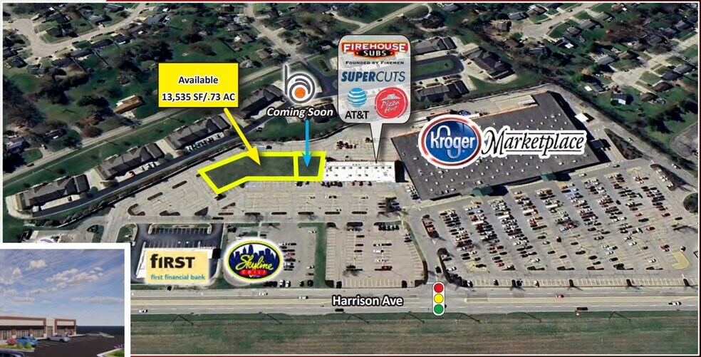 More Photos Of 10459 Harrison Ave, Harrison Storefront For Lease
