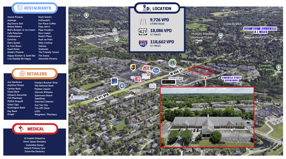 More Photos Of 55 Brendon Way, Zionsville Office For Sale