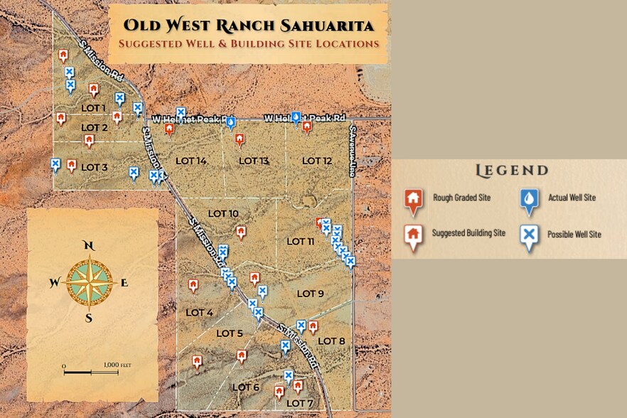 More Photos Of 00 S Mission Rd & Helmet Peak Rd, Sahuarita Land For Sale