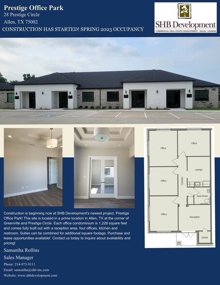 More Photos Of 28 Prestige Cir, Allen Office For Sale