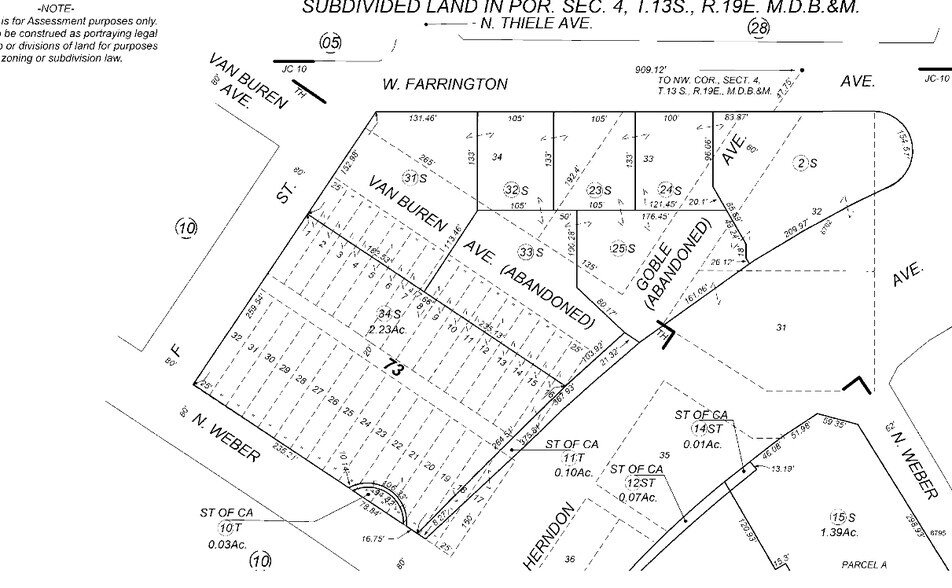 More Photos Of Herndon @ West Farrington Street, Fresno Land For Sale