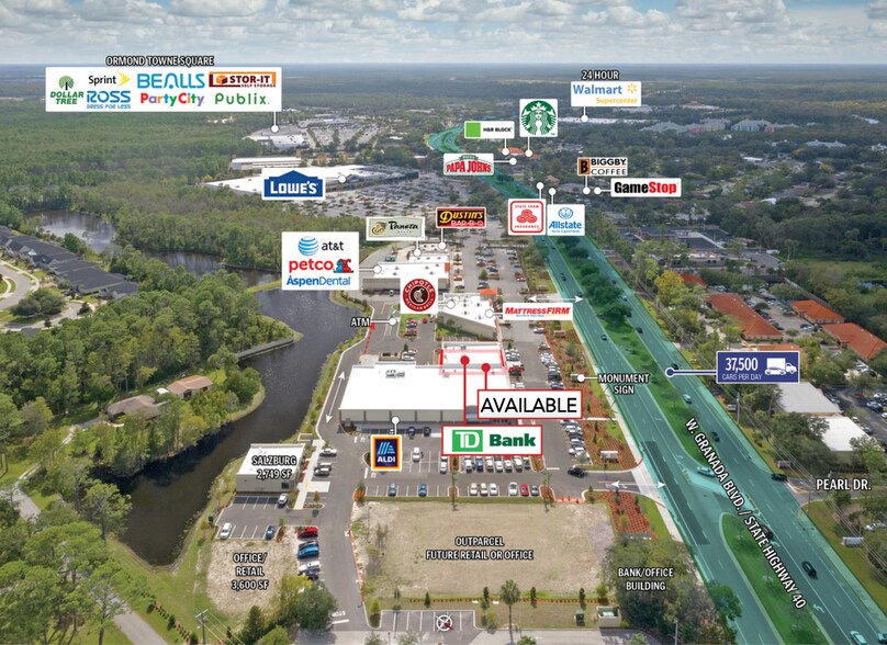 More Photos Of 1280 W Granada Blvd, Ormond Beach General Retail For Sale