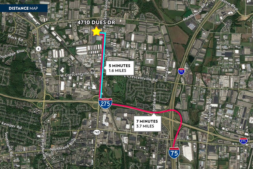 More Photos Of 4710 Dues Dr, Cincinnati Warehouse For Lease