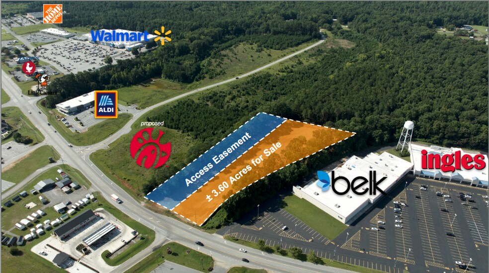 Primary Photo Of 1040 N Hwy 29, Hartwell Land For Sale