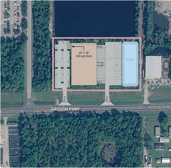 More Photos Of Grissom Pky, Cocoa Warehouse For Lease