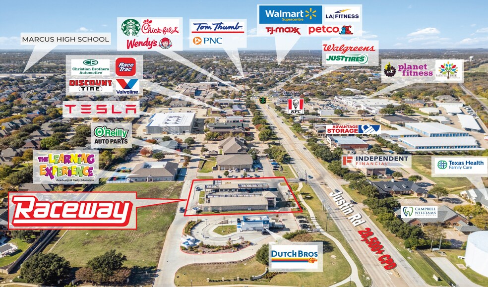 More Photos Of 1551 Justin Rd, Flower Mound Carwash For Sale