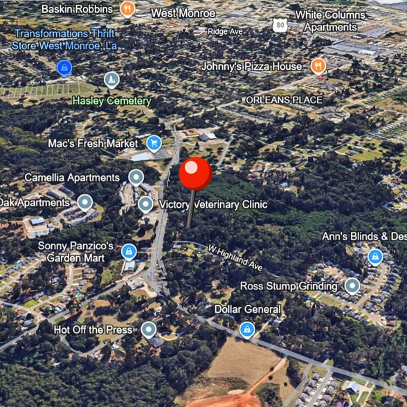 Primary Photo Of 1619 Arkansas Rd, West Monroe Land For Sale