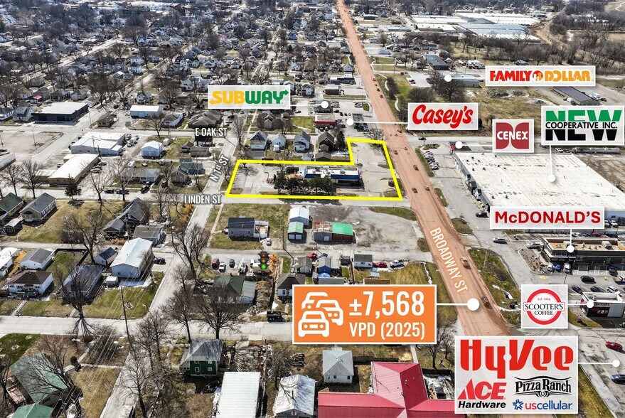 More Photos Of 1410 N Broadway St, Red Oak Fast Food For Sale