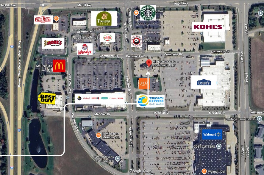 More Photos Of 190 Crossroads Dr, Plover Restaurant For Lease