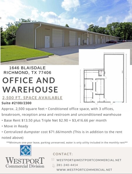 More Photos Of 1646 Blaisdale Rd, Richmond Warehouse For Lease