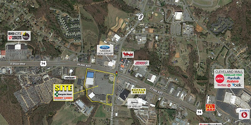 More Photos Of 1730 E Dixon Blvd, Shelby Unknown For Lease