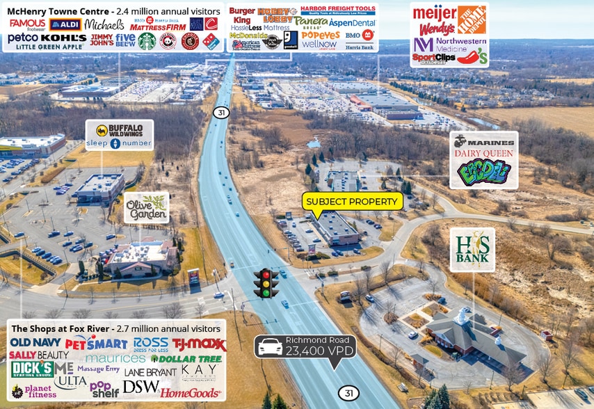 More Photos Of 3501-3525 Diamond Dr, McHenry General Retail For Sale