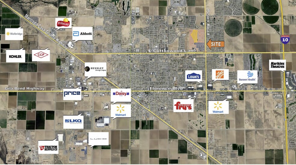 More Photos Of Cottonwood Ln & Peart Rd, Casa Grande Land For Sale