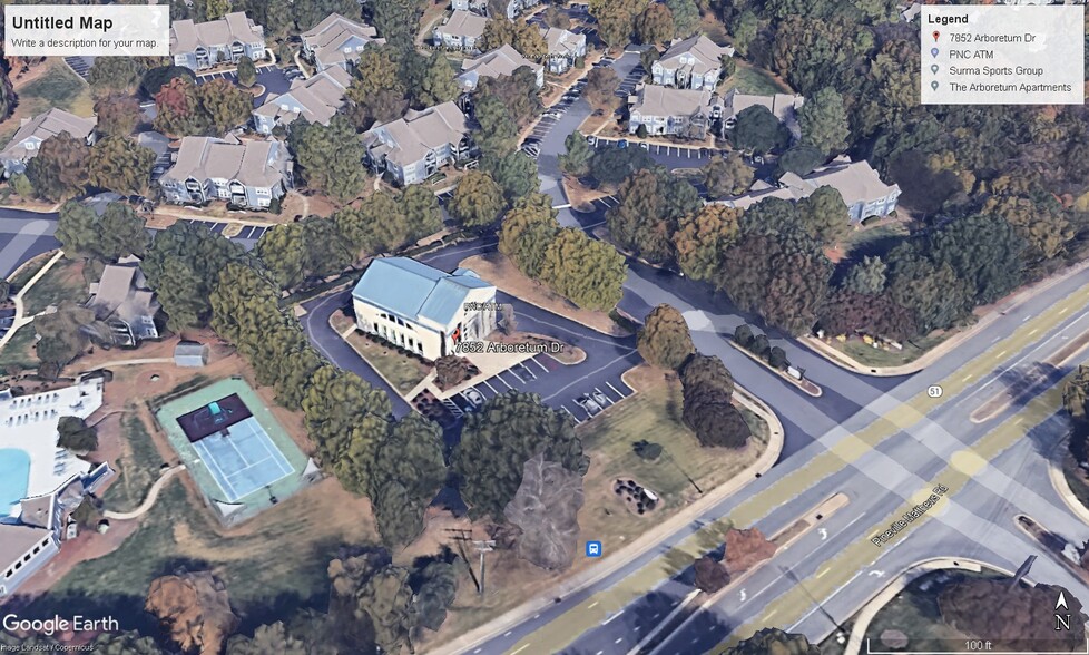 Primary Photo Of 7852 Arboretum Dr, Charlotte Medical For Lease