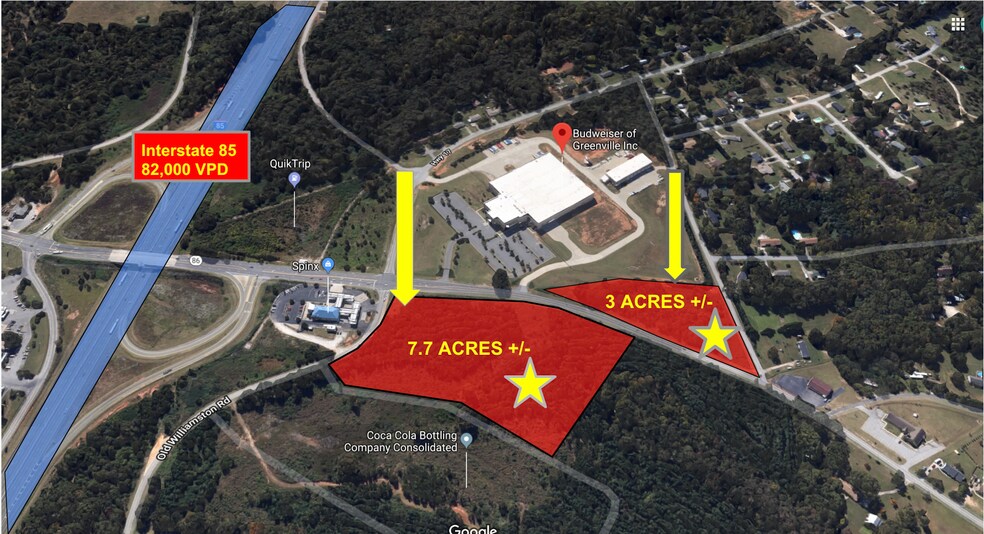 More Photos Of 2102 Highway 86, Piedmont Land For Sale