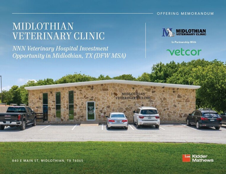 Primary Photo Of 840 E Main St, Midlothian Veterinarian Kennel For Sale