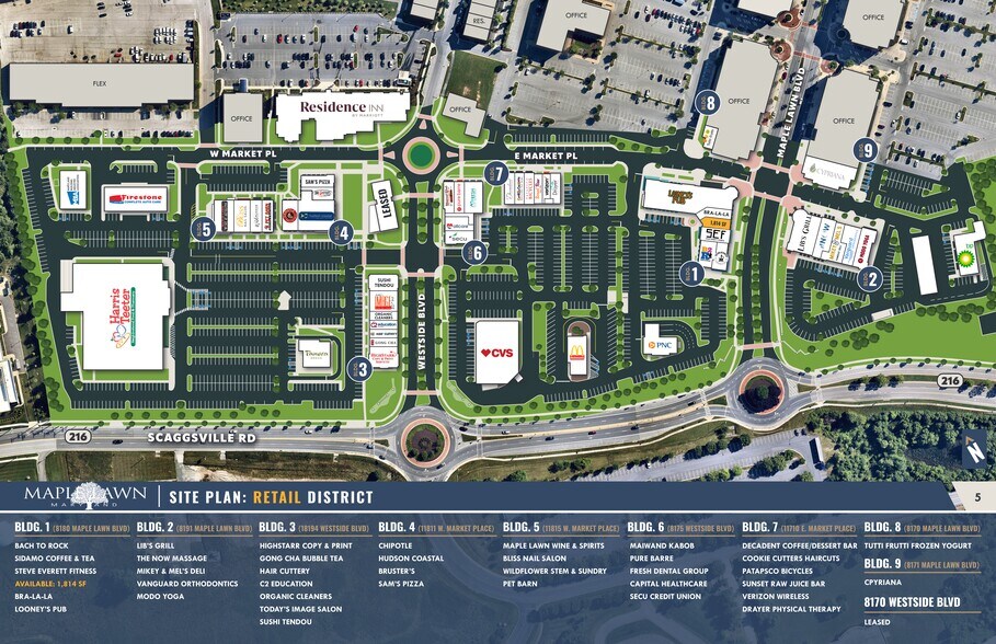 More Photos Of Maple Lawn Blvd, Fulton Unknown For Lease