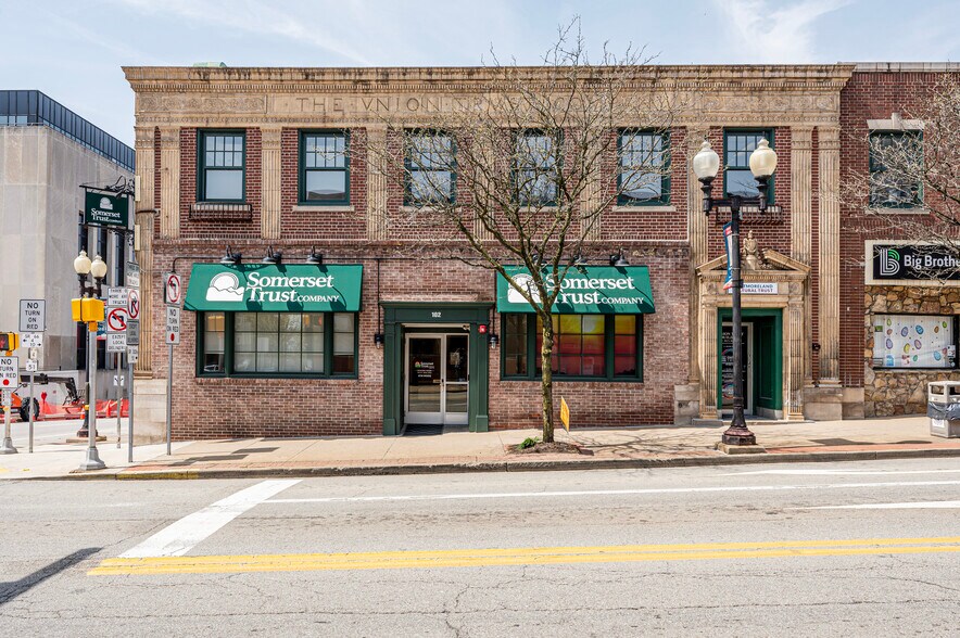 Primary Photo Of 102 N Main St, Greensburg Storefront Retail Residential For Sale